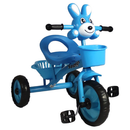 Triciclo Para Niños Infantil Con Canasto Con Luz Y Sonido 