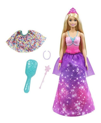 Barbie Dreamtopia 2 En 1- Princesa Y Sirena