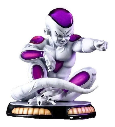 Figura Dragon Ball Freezer Sentado Estatuilla Base 13cm Alto