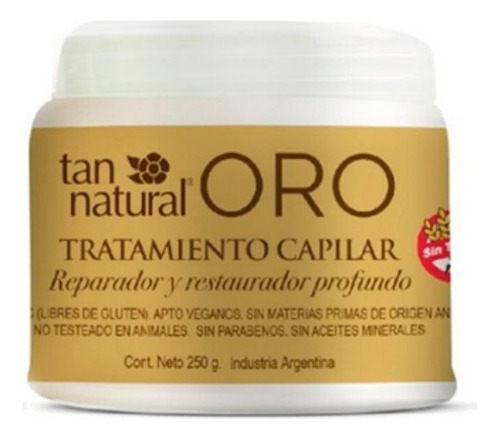 Mascara Reparacion Oro Tan Natural 250ml