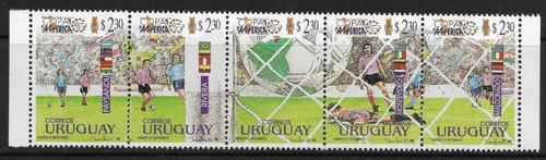 Fútbol - Copa América - Uruguay - Serie Mint