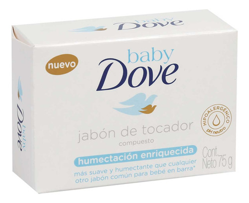 Jabon En Barra Baby Dove