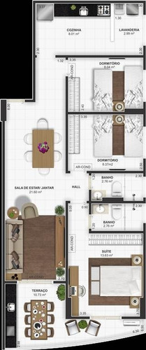 Imagem 3 de 10 de Apartamento - Via19 - 71124335