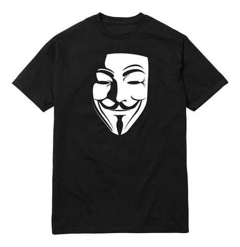 Remera V For Vendetta Guy Fawkes