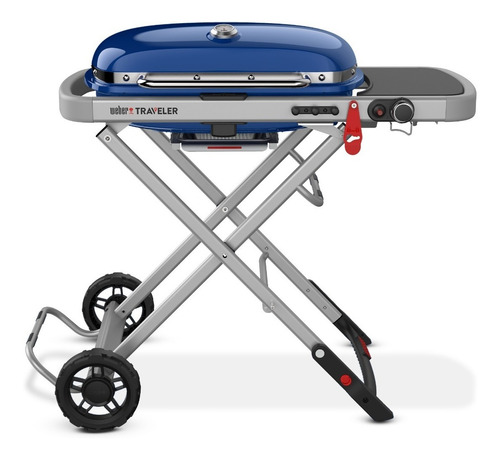 Asador Weber Traveler Azul