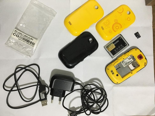 Celular Samsung Grã 3560 Amarelo Acompanha Usb Carregador