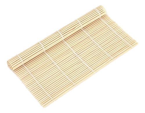 Pack 2 Esterilla Roll Maki Bambú Sushi Gimbap Makisu 24x24cm