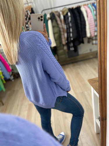 Imagen 3 de 8 de Sweater Tramado Colores Mujer The Big Shop