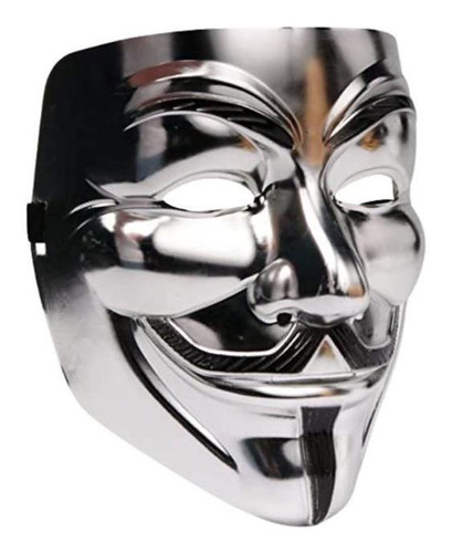 Mascarilla Color Gris Silver, Mxmcs-001, Silver, Máscara Ano