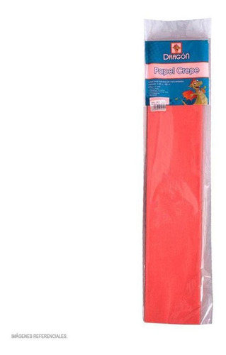 Papel Crepe Fosfores Plus Rosado