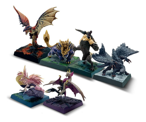 Figuras Capcom Figure Builder Monster Hunter Collection X6