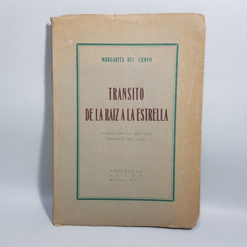 Antiguo Libro Transito Raíz A La Estrella Campo Mag 61746