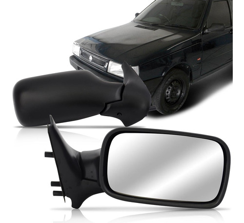 Espelho Retrovisor Uno Fire 2001 2002 2003 2004 2 Portas