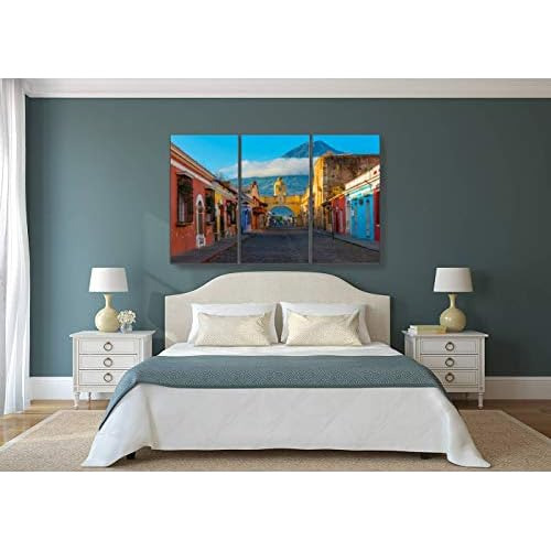 Pintura De Ciudad De Antigua Guatemala, Cuadros De Pare...