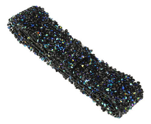 Rollo De Malla Con Cinta De Diamantes De Imitación Para Boda