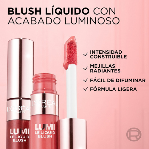 Rubor Líquido Luminoso Lumi Blush Tono Worth It Medium