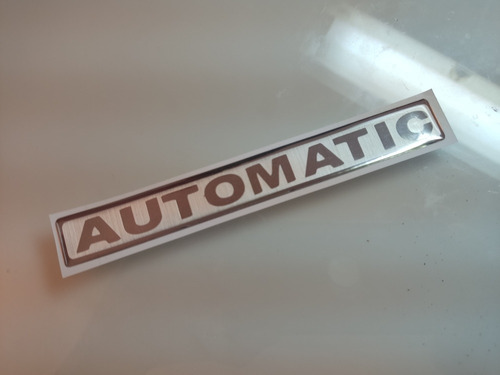 Emblema Automatic Para Ford Fiesta 