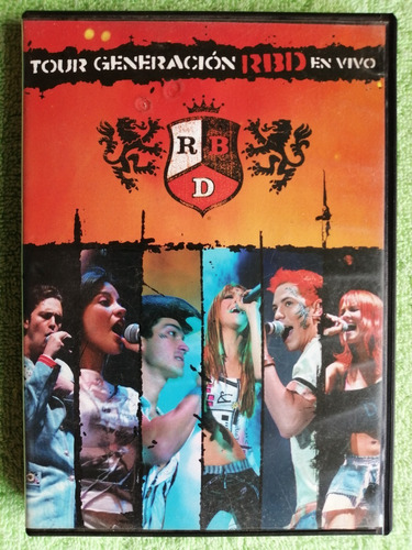 Eam Dvd Rbd Tour Generacion En Vivo 2005 Palacio Del Deporte