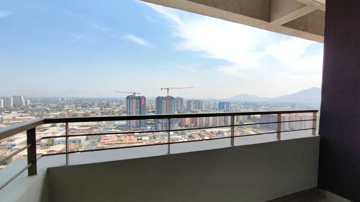 Imagen 3 de 27 de Edificio Matucana (1 Est.) Vista Poniente Piso 25