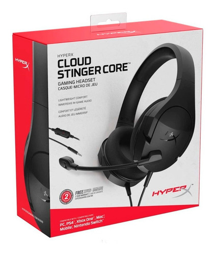 Auriculares Kingston Hyperx Cloudx Stinger Core