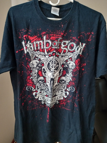 Camiseta Banda Lamb Of God Gira Australiana 2009