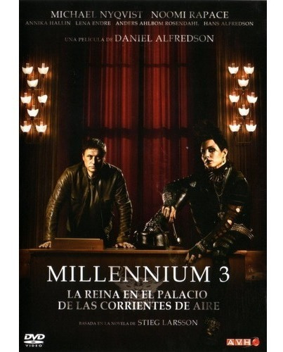 Millennium 3 La Reina En El Palacio Pelicula Dvd Nuevo