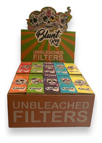 Filtro Papel Para Armar Blunt Rey Caja Sabor Natural