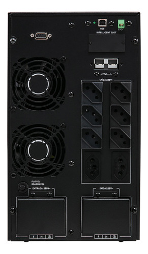 Nobreak Intelbras Dnb3.0kva 220v Tw Online Torre G2 Senoidal Preto
