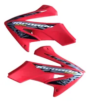 Comprar Juego Cachas Laterales Tanque Xr New Tornado Rojas C\u002Fcalcos 