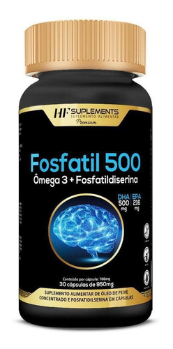 Fosfatidilserina Vital Para Função Cognitiva + Omega 3