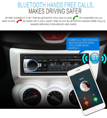 Imagem 6 de 6 de Radio Mp3 Automotivo Bluetooth Player Usb Sd Aux 4 X 60w Potenta Rca Controle Palio Saveiro Fiesta Punto Lm Electronics