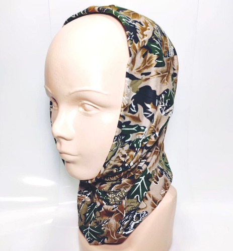 Bandana Tipo Buff Mascara Moto Ciclismo Out Pesca Maple Camo
