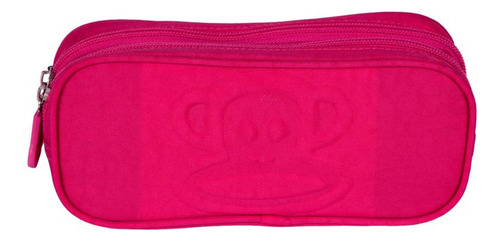 Estojo 2 Compartimentos Paul Frank T03 - Dark Pink Cor Rosa