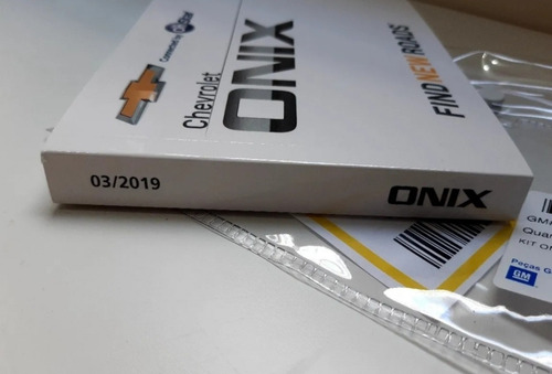 Manual Do Proprietário Do Gm Onix 2018/2019 Original