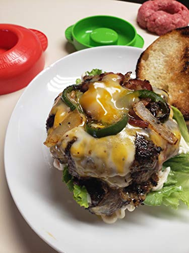 Hamburguesa Rellena De 1/4, 1/3 Y 1/2 Libra (3 Tamaños En El