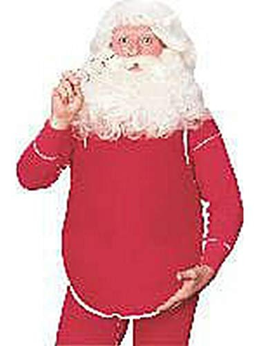 Santa Claus Vientre Adultos Traje De Accesorios - Standard.