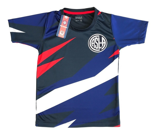 Imagen 1 de 6 de Remera Camiseta San Lorenzo Oficial De Niño Nuevo Modelo 
