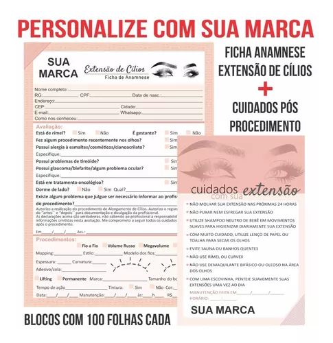 Bloco e Ficha Padrão