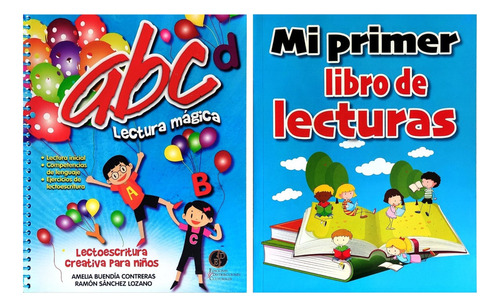 Abc Lectura Mágica + Mi Primer Libro De Lecturas - Oferta