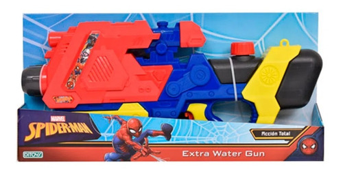 Imagen 1 de 2 de Pistola Lanza Agua Extra Walter Gun Spiderman Ditoys (4466)