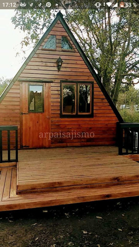 Cabaña Alpina Estilo Patagónico Apta Delta De Tigre Elevada