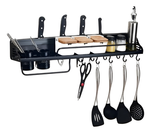 Organizador De Cocina Porta Cubierto Chuchillo Especias 80cm