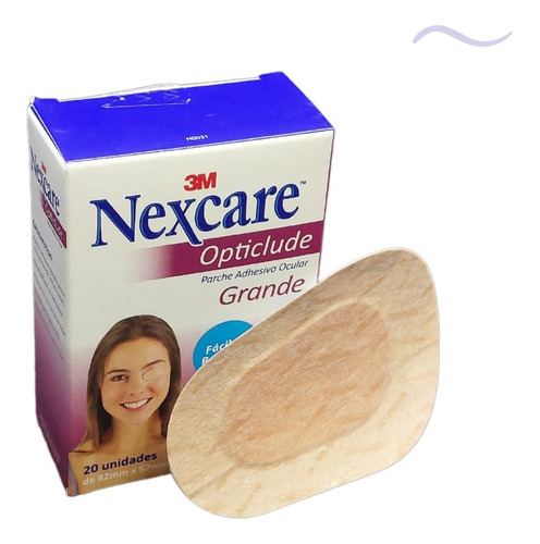 Parches Oculares Opticlude 3m Nexcare Pediatrico Adulto X20u