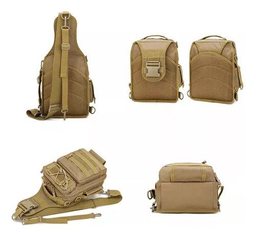 Mochila Pechera Táctica Militar Mariconera Multiuso