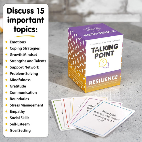 200 Tarjetas De Inicio De Conversación De Resiliencia Para F
