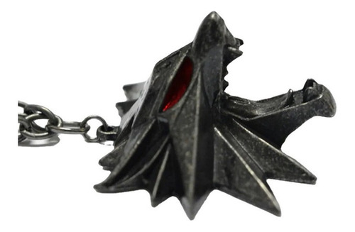 The Witcher 3 Wild Hunt Collar De Geralt, Medallón De Lobo 3