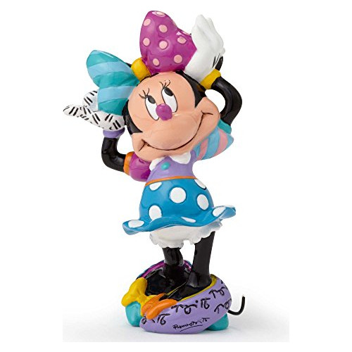 Minifigura De Resina De Minnie Mouse De Disney By Britto