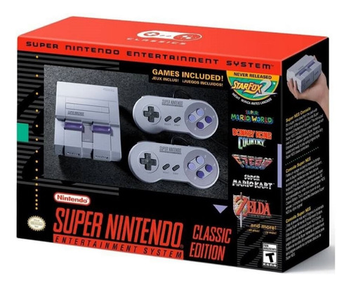 Nintendo Super Nes Classic Edition Snes Original Nuevo Mini