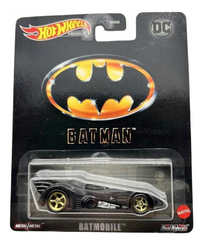 Hot Wheels Premium Batmobile Color Negro