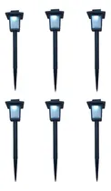 Comprar Farol Solar Led 37cmal Lampara Solar Jardín Hogar (set X 6)